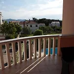 Apartman In With Sea View, Balcony, Air Conditioning, Wifi 858-4